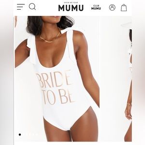 Oceana One Piece | Bride to Be